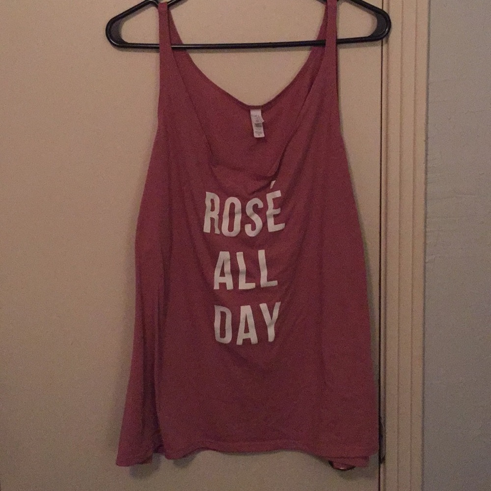 🍷Rosé All Day tank🍷
